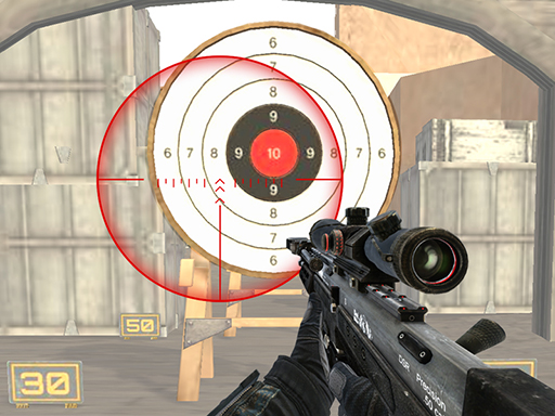3D FPS Target Shooting gameplay