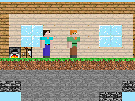 Steve and Alex gameplay