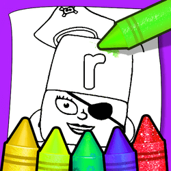 Alphablocks Coloring Pages gameplay