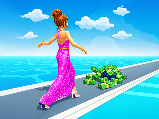 Girl Money Rush Game gameplay