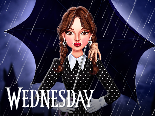 Celebrity Wednesday Addams Style gameplay