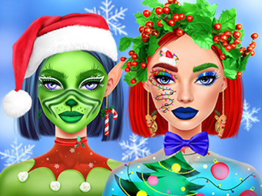 Ellie Christmas Makeup gameplay