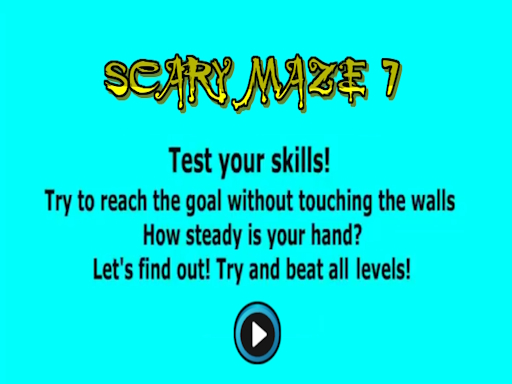 Scary Maze 7 gameplay