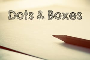 Dots and Boxes gameplay