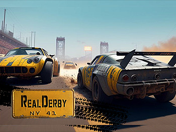 RealDerby - Royal battle on the car gameplay