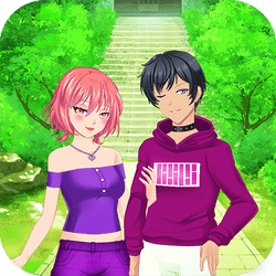 Anime Couple Dress Up gameplay
