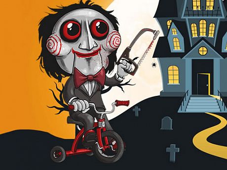 Scary Faces Jigsaw gameplay