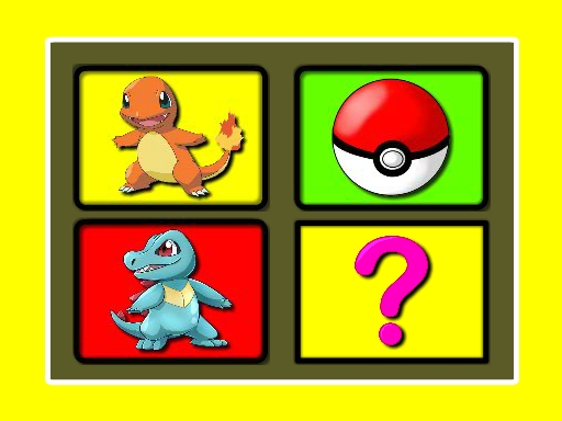 Pokemon Memory Time gameplay